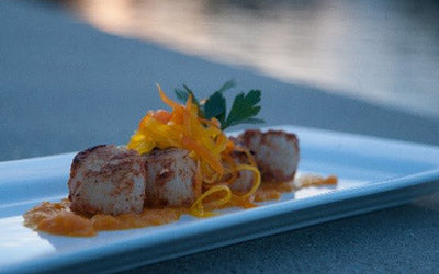 Cajun Scallops (with a kick)