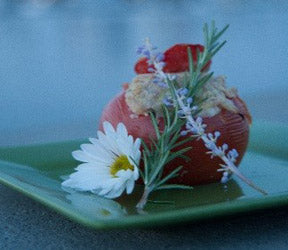 Chicken Stuffed Baked Tomato