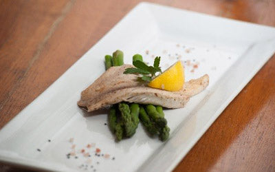 Lemon Oregano Whitefish w/ Asparagus