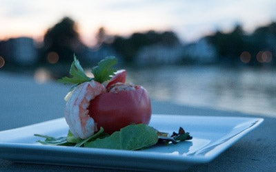 Shrimp Stuffed Tomatoes